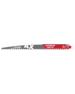 MLW48-00-5233 image(1) - Milwaukee Tool 12" 3 TPI The AX with Carbide Teeth for Pruning & Clean Wood SAWZALL Blade 1PK