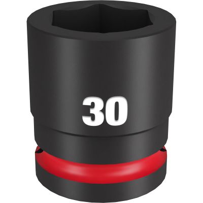 MLW49-66-6368 image(0) - Milwaukee Tool SHOCKWAVE Impact Duty 3/4"Drive 30MM Standard 6 Point Socket