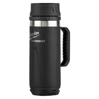 MLW48-22-8394B image(0) - Milwaukee Tool PACKOUT 18oz Insulated Mug with Sip Lid - Black
