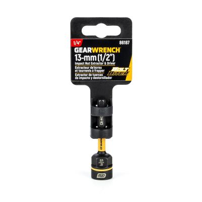 KDT86187 image(0) - GearWrench 13-mm [1/2 Inch] Bolt Biter Nut Extractor & Driver