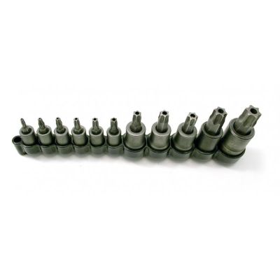 CTA9480 image(0) - CTA Manufacturing 11 Piece Tamper Torx Socket Set