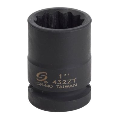 SUN432ZT image(0) - SUNEX 1" THIN 12 POINT SOCKET 3/4 DR.