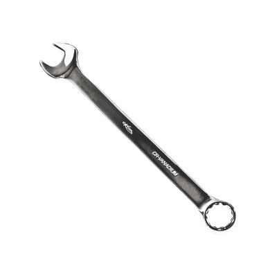 KTI41332 image(0) - K Tool International Wrench 1 Inch Combination Hi Polish 12 Point 15 Degree
