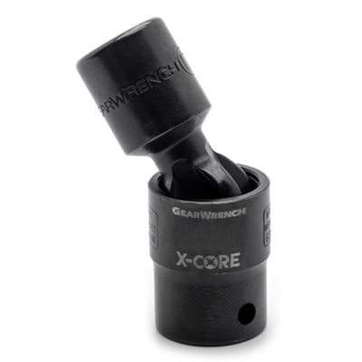 KDT84465 image(0) - GearWrench 3/8 Inch Drive 6 Point Standard X-Core Pinless Impact Universal Metric Socket 15mm
