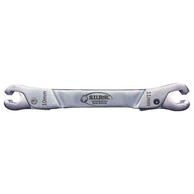 SRRRLW1011 image(0) - S.U.R.&R. 10mm (3/8 Inch) & 11mm (7/16 Inch) Line Wrench