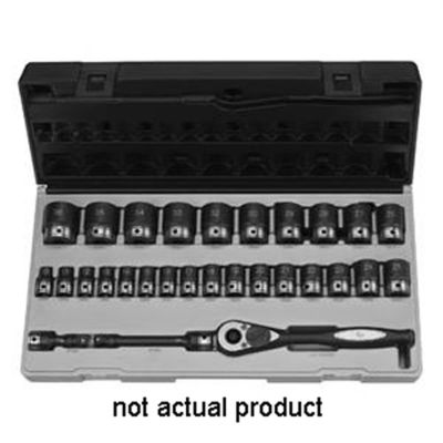 GRE82023M image(0) - Grey Pneumatic 1/2" Drive x 23mm Standard Duo-Socket - 6 Point