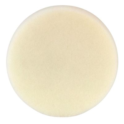 DYB79702 image(0) - Dynabrade 5-1/2" Dynacut White Foam Flat Face Polishing Pad