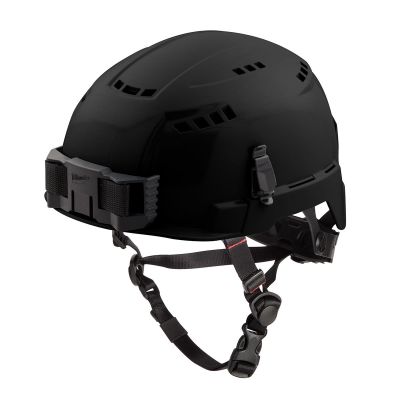 MLW48-73-1310 image(0) - Milwaukee Tool BOLT Black Vented Safety Helmet (USA) - Type 2, Class C