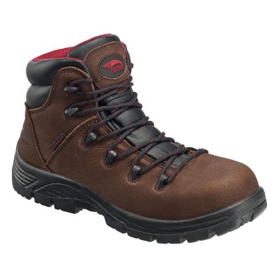 FSIA7221-7.5M image(0) - Avenger Framer Series - Men's High-Top Boot - Composite Toe - IC|EH|SR|PR - Brown/Black - Size: 7.5M