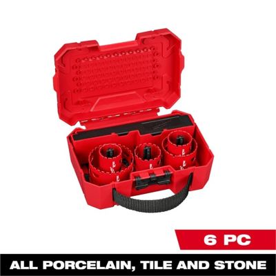 MLW49-56-5730 image(0) - Milwaukee Tool Diamond Max Hole Saw Bit Set - 6PC