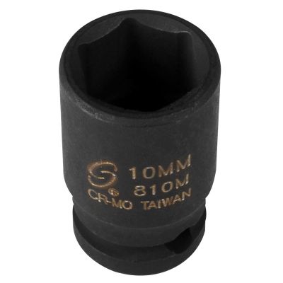 SUN810M image(0) - SUNEX SOC 10MM 1/4D IMP 6PT
