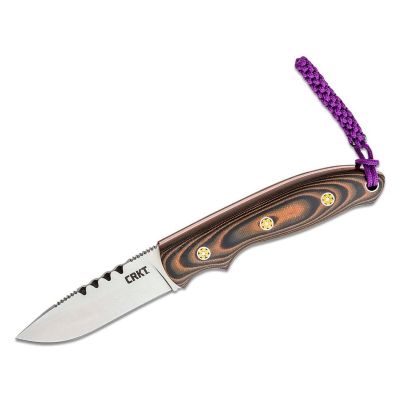 CRK2861 image(0) - CRKT (Columbia River Knife) HuntN Fisch Fixed Blade Hunting Knife - Brown