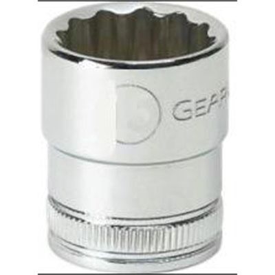KDT80750 image(1) - GearWrench 1/2 Inch Drive 12 Point Standard Metric Socket 15mm