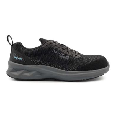 FSIN5220-8D image(0) - Nautilus Nautilus Safety Footwear - SPRINGWATER SD10 - Women's Low Top Shoe - CT|SD|SF|SR - Black / Grey - Size: 8 - D - (Regular)