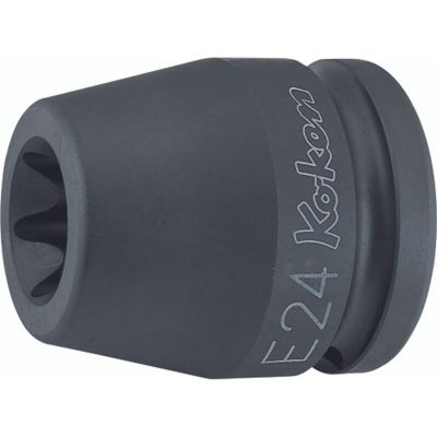 KKN16425-E20 image(0) - Ko-ken USA 3/4 Sq. Dr. Impact TORX® E20 Socket