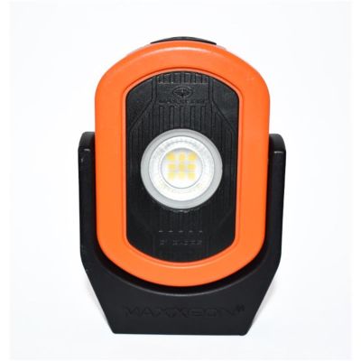 MXN00813 image(0) - Maxxeon WorkStar® 813 CYCLOPS Rechargeable Work Light - HiViz Orange
