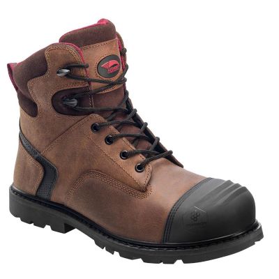 FSIA7542-12W image(0) - Avenger Spike Series - Men's Boots - Carbon Nano-Fiber Toe - IC|EH|SR - Brown/Black - Size: 12W