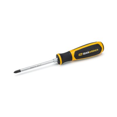 KDT80007H image(0) - GearWrench No. 2 x 4 Inch Phillips Dual Material Screwdriver