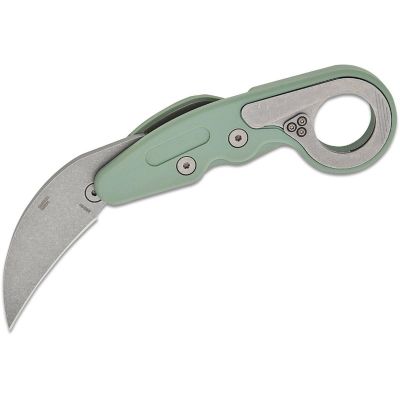 CRK4041GR image(0) - CRKT (Columbia River Knife) Provoke Grivory Folding Tactical Knife Morphing Karambit - Green