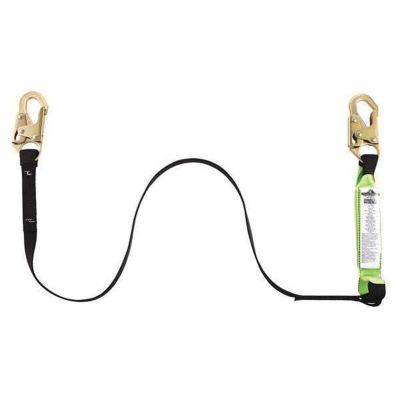 SRWV8104304 image(0) - PeakWorks PeakWorks - Shock Absorbing Lanyards - Tear Pack 1" Webbing - Single Leg - Weight Capacity 130 to 310 Lbs - 4'
