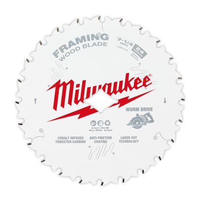 MLW48-41-0723 image(0) - Milwaukee Tool Worm Drive Circular Saw Blade