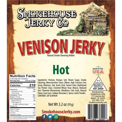 THS601968369996 image(0) - Tender Heifer Snack Co. Venison Hot