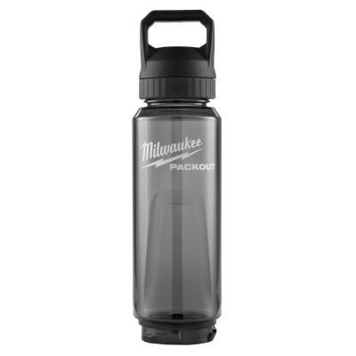 MLW48-22-8373B image(0) - Milwaukee Tool PACKOUT 48oz Bottle with Chug Lid - Black