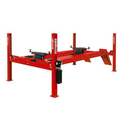 ROTCRA14N201YRD image(0) - Forward Lift 14K Alignment Rack, 4-Post, 182.5” Wheel Base Max., With 20” Wide Runways, W/ Standard Drive On Ramps, Includes 2 RRJ70G Jacks, Bolt On Alignment Kit With Radius Gauges, And Internal Airline Kit. (ET