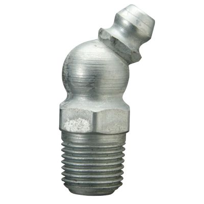ALM1692 image(0) - Alemite Leakproof Fitting, Buna-N Seal, 30 Degree Angle