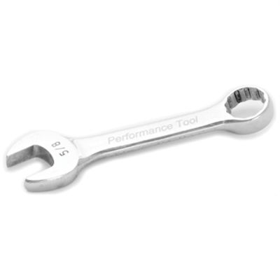 WLMW30520 image(0) - Wilmar Corp. / Performance Tool 5/8" Full Polish Stubby Cmb Wr