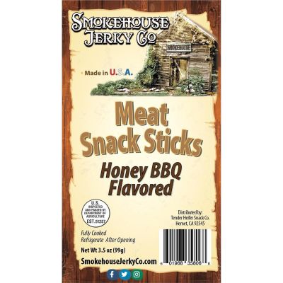 THS601968-358068 image(0) - Tender Heifer Snack Co. Honey BBQ Meat Snack Sticks - 3.5 oz