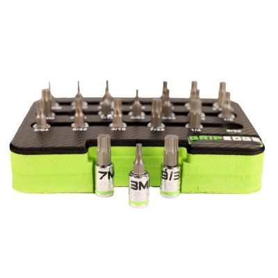 GETHA20S image(0) - Grip Edge Tools 20 Piece 1/4 Inch Drive Short RPT Hex Driver Set