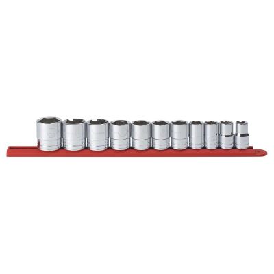 KDT80703 image(0) - GearWrench 11 Piece 1/2 Inch Drive 6 Point Standard SAE Socket Set