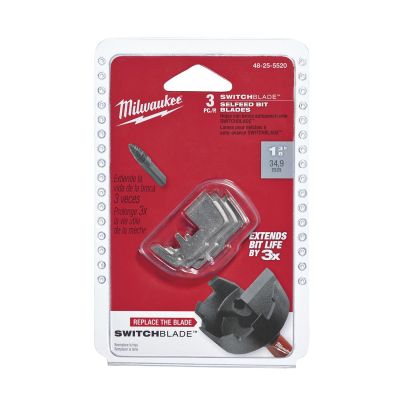 MLW48-25-5520 image(0) - Milwaukee Tool SWITCHBLADE Replacement Blade 1-3/8" - 3 PK
