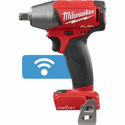 MLW2759B-20 image(0) - Milwaukee Tool M18 FUEL 1/2" Compact Impact Wrench w/ ONE-KEY with Friction Ring
