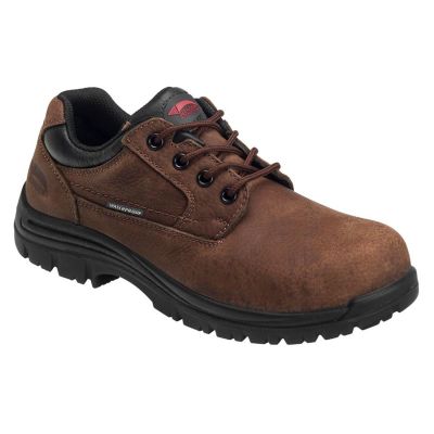 FSIA7118-10W image(0) - Avenger Foreman Oxford Series - Men's Mid Top Slip-On Boots - Composite Toe - IC|EH|SR - Brown/Black - Size: 10W