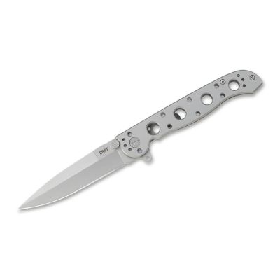 CRKM16-03SS image(0) - CRKT (Columbia River Knife) M16-03S Spear Point Folding Tactical M16 Knife - Silver