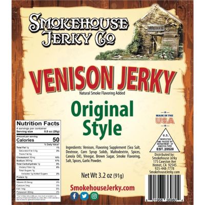 THS601968369804 image(0) - Tender Heifer Snack Co. Venison Original Style