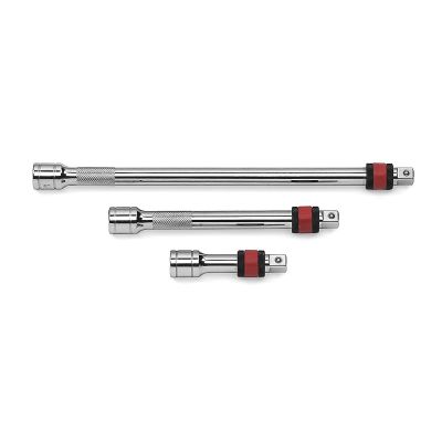 KDT81302 image(0) - GearWrench 3 Piece 1/2 Inch Drive Locking Extension Set 3 Inch, 5 Inch & 10 Inch
