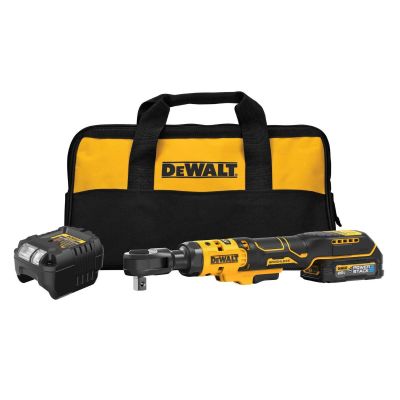 DWTDCF512GE1 image(0) - DeWalt ATOMIC 20V MAX Brushless Cordless 1/2 Inch Ratchet With DEWALT POWERSTACK
