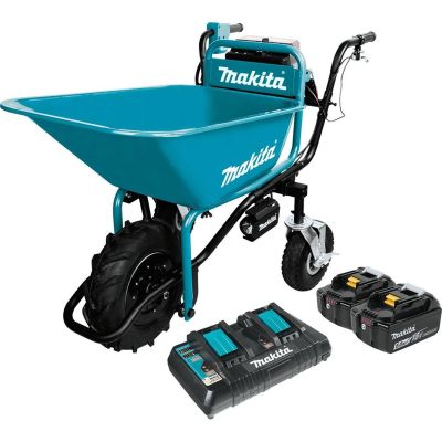 MAKXUC01PTX1 image(0) - Makita 18V X2 Cordless Power-Assisted Wheelbarrow Kit