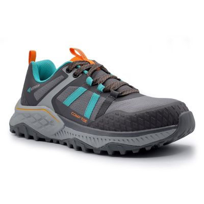 FSIA1251-9M image(0) - Avenger Work Boots AERO Trail - Women's Low Top Shoe - Composite Toe - CT |EH |SR - Grey / Teal - Size: 9 - D - (Regular)