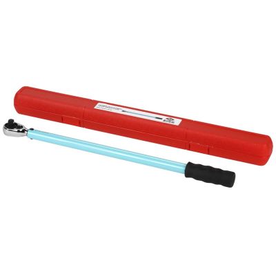 INT42140 image(0) - American Forge and Foundry AFF - Torque Wrench - 1/2" Drive - Preset - 140 65 Ft/Lbs (190 Nm) - Lt. Blue