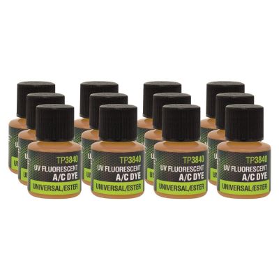 TRATP3840-P12 image(0) - Tracer Products 1/4 oz bottles universal/ester A/C dye 12 Pack