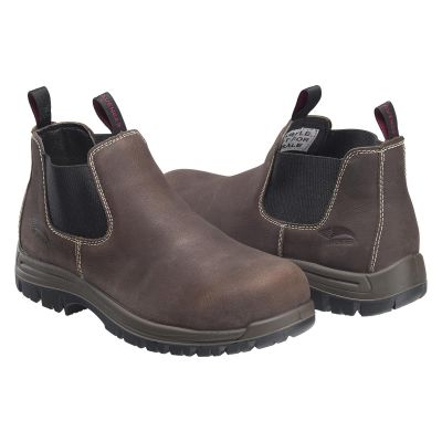 SRWA7110-10.5W image(0) - Surewerx USA Men's Foreman Romeo style, PR, EH, Composite Toe, Brown Work Boot