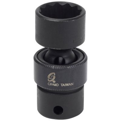 SUN316ZUM image(0) - SUNEX SOC 16MM 3/8D IMP UNIV 12PT BLK