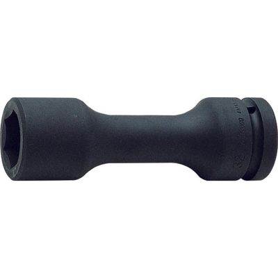 KKN18104M-27 image(0) - Ko-ken USA 18104M-27 1 Sq. Dr. Extension Socket 27mm 6 point