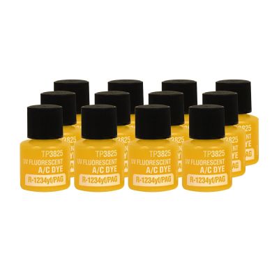 TRATP3825-P12 image(0) - Tracer Products R-1234yf A/C dye 1/4 oz bottles 12 Pack
