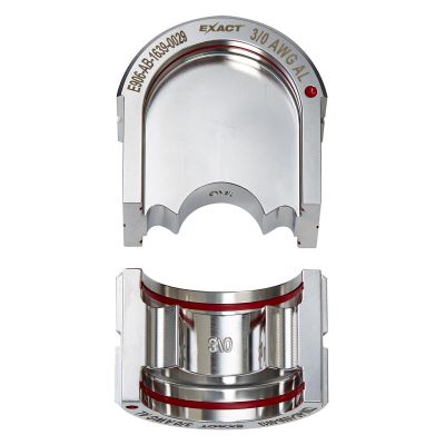 MLW49-12-U03A image(0) - Milwaukee Tool EXACT 3/0 Aluminum 12T U-Style Die