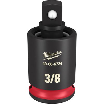 MLW49-66-6724 image(0) - Milwaukee Tool SHOCKWAVE Impact Duty 3/8" Drive Universal Joint
